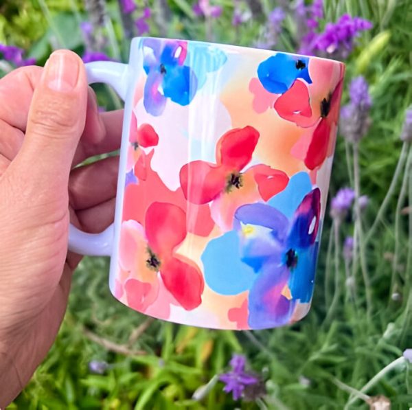 Taza Acuarela Duotone
